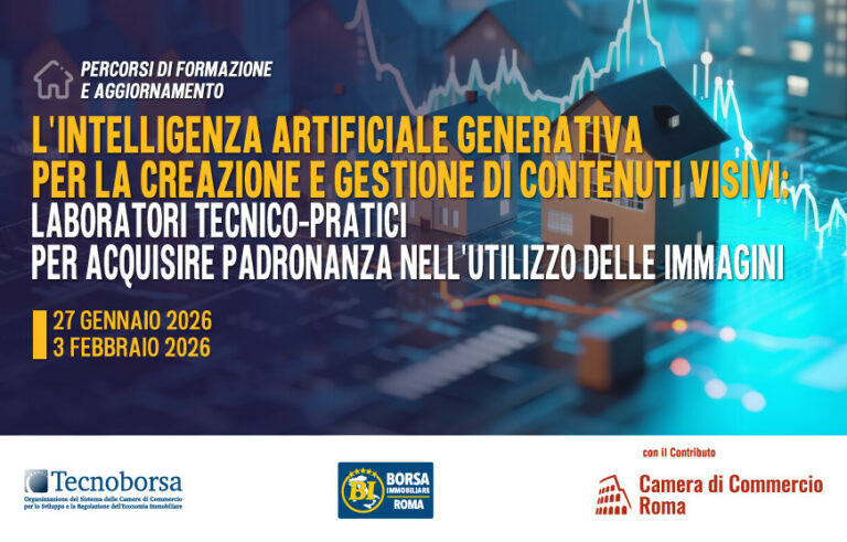 Intelligenza Artificiale per Agenzie Immobiliari – Laboratori tecnico-pratici uso IA