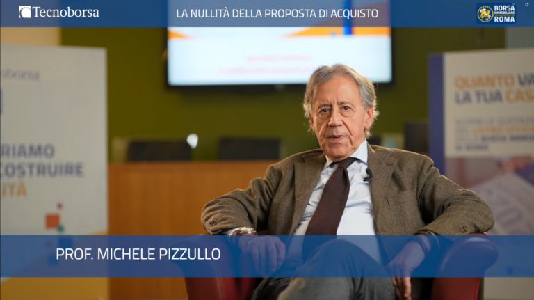La nullità della proposta di acquisto – Prof. M. Pizzullo